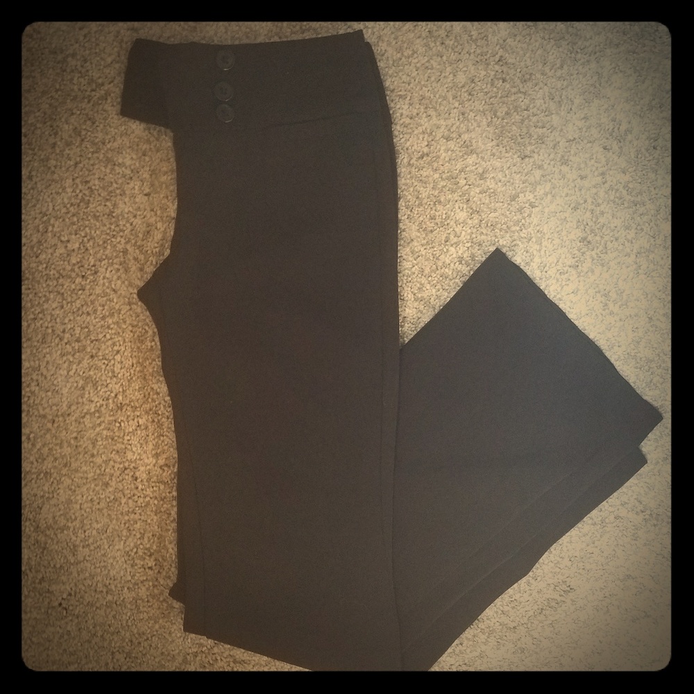 Joe Benbasset "Miami Fit" Black Dress Pants